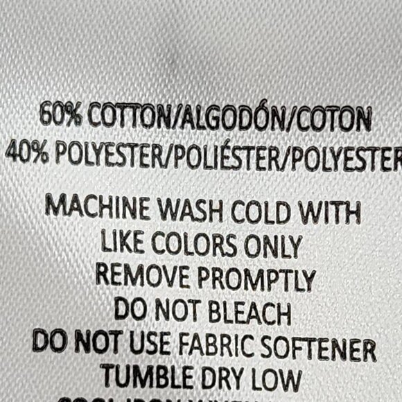 Calvin Klein Performance White Black Chest Logo Cotton Poly Activewear Top XXL - Picture 15 of 16